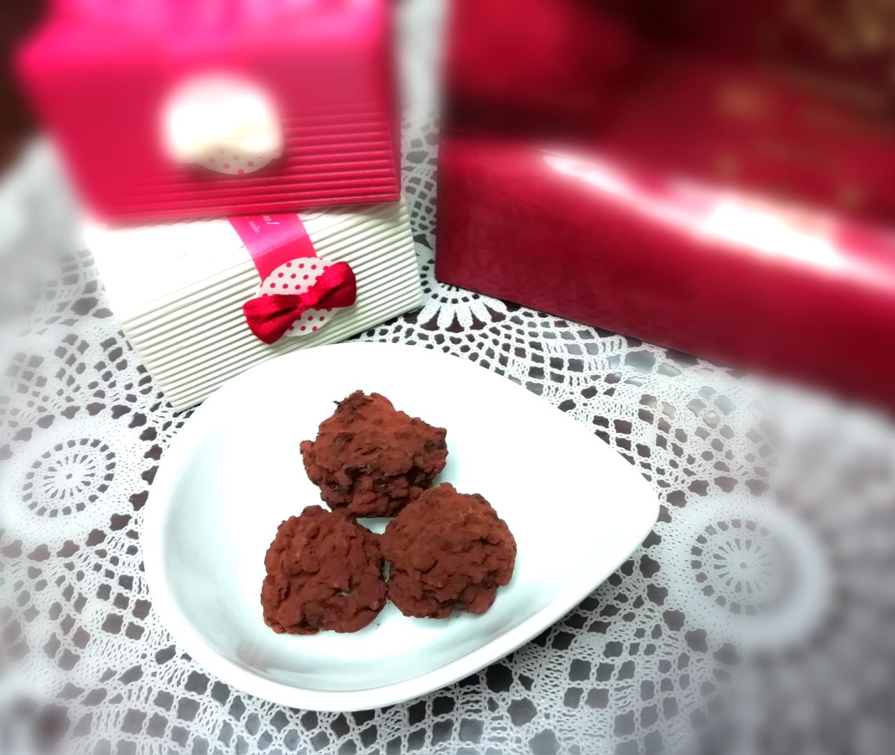 【低糖質】バレンタイン＊手作りです